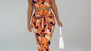 VACA VIBES SKIRT SET