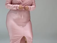 KATE V-NECK SEXY BODY-CON DRESS