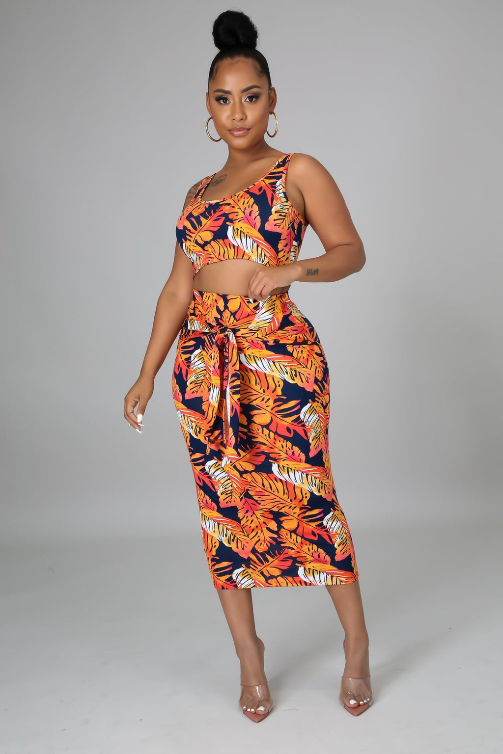 VACA VIBES SKIRT SET