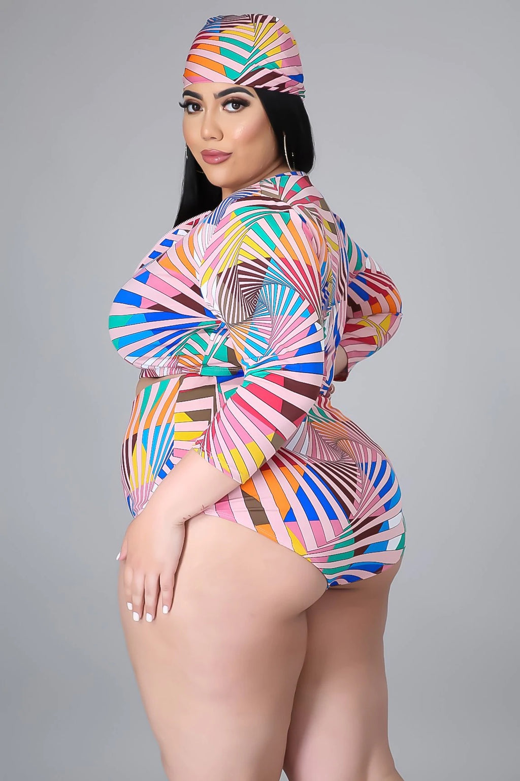 3pc City On Lock Swim Set